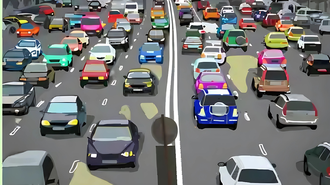 Optical Illusion Challenges : Find the Hidden Yellow Car in 8 Seconds