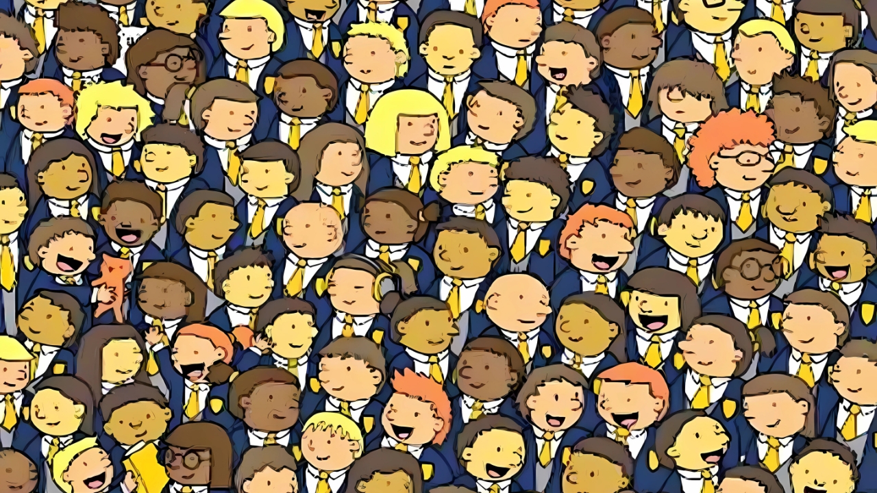 Tricky Illusion : Can You Find 3 Hidden Owls in This Classroom Crowd